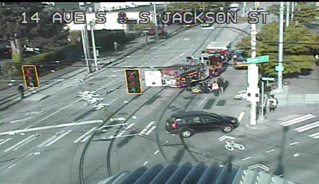 Accident photo at 14th & Jackson