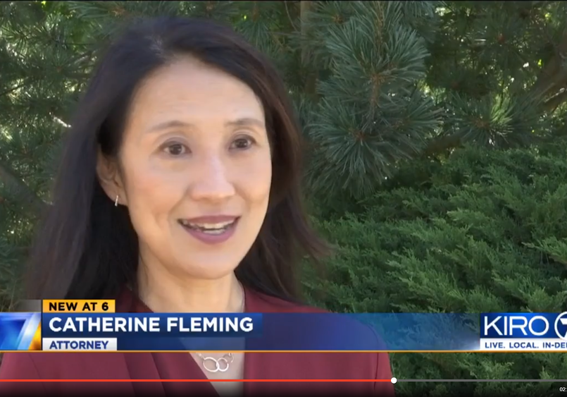 KOMO News Interviews Attorney Catherine Fleming, road safety attorney